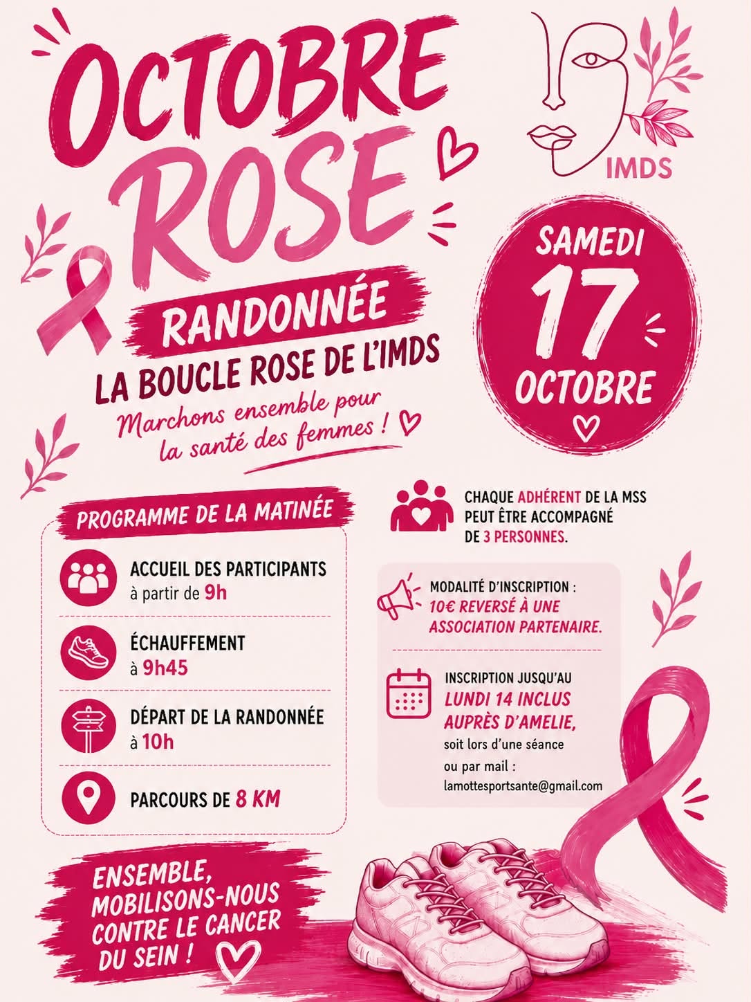Marche rose